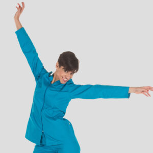 Blusa cremallera sicilia sarga manga larga