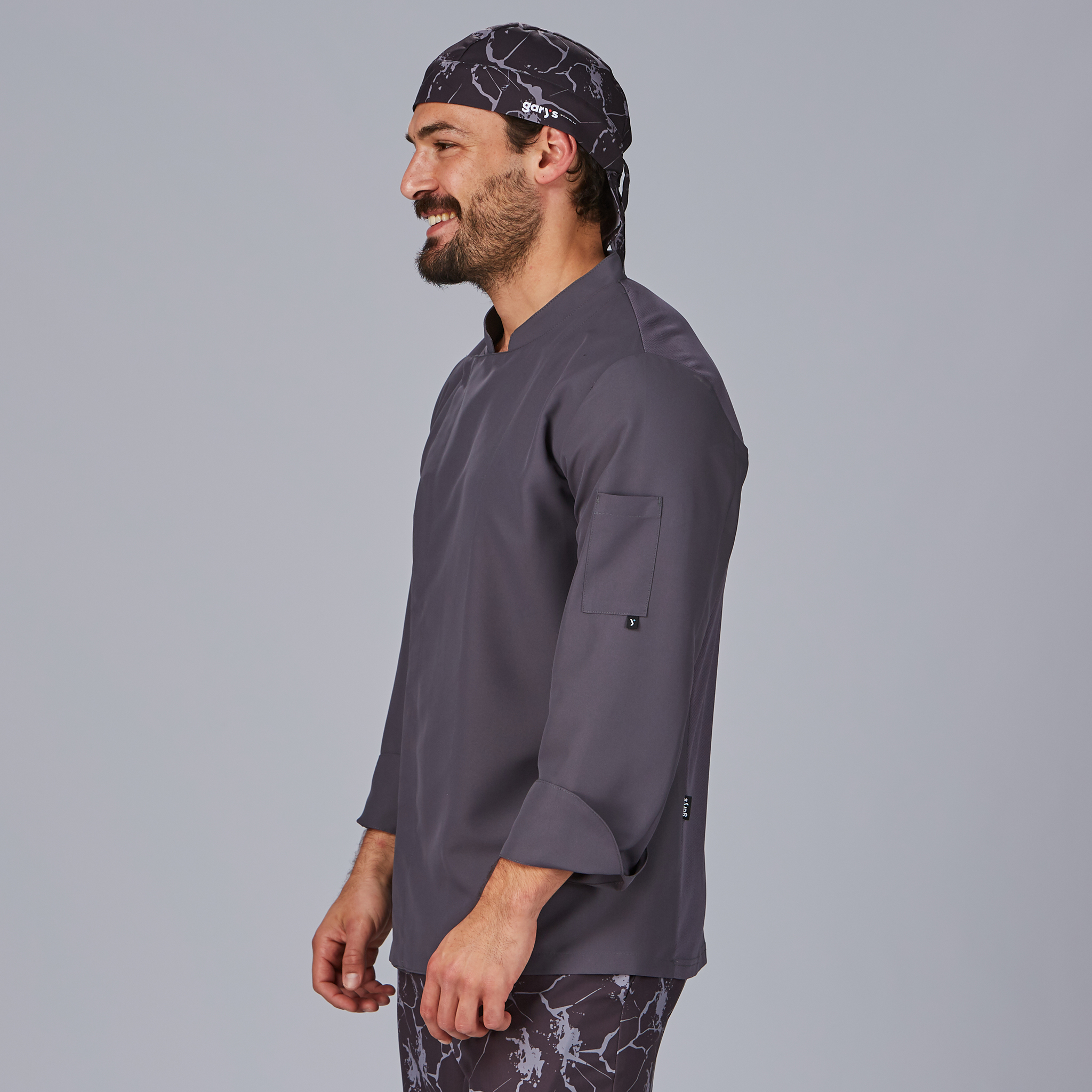 Chaqueta cocina microfibra Vidal - Imagen 7