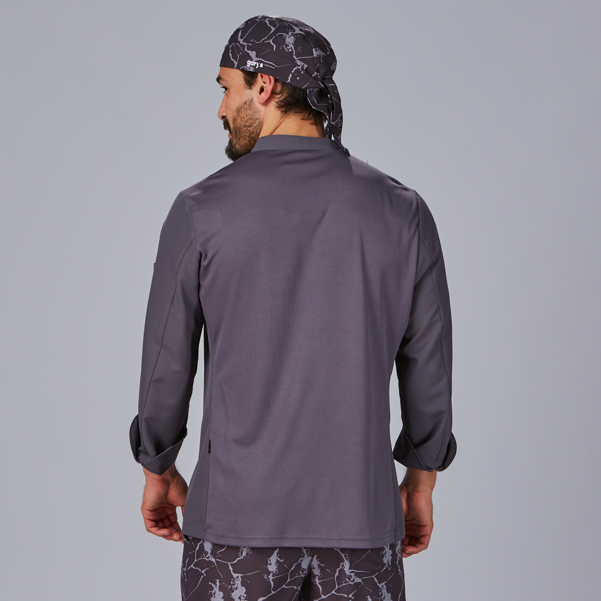 Chaqueta cocina microfibra Vidal - Imagen 6