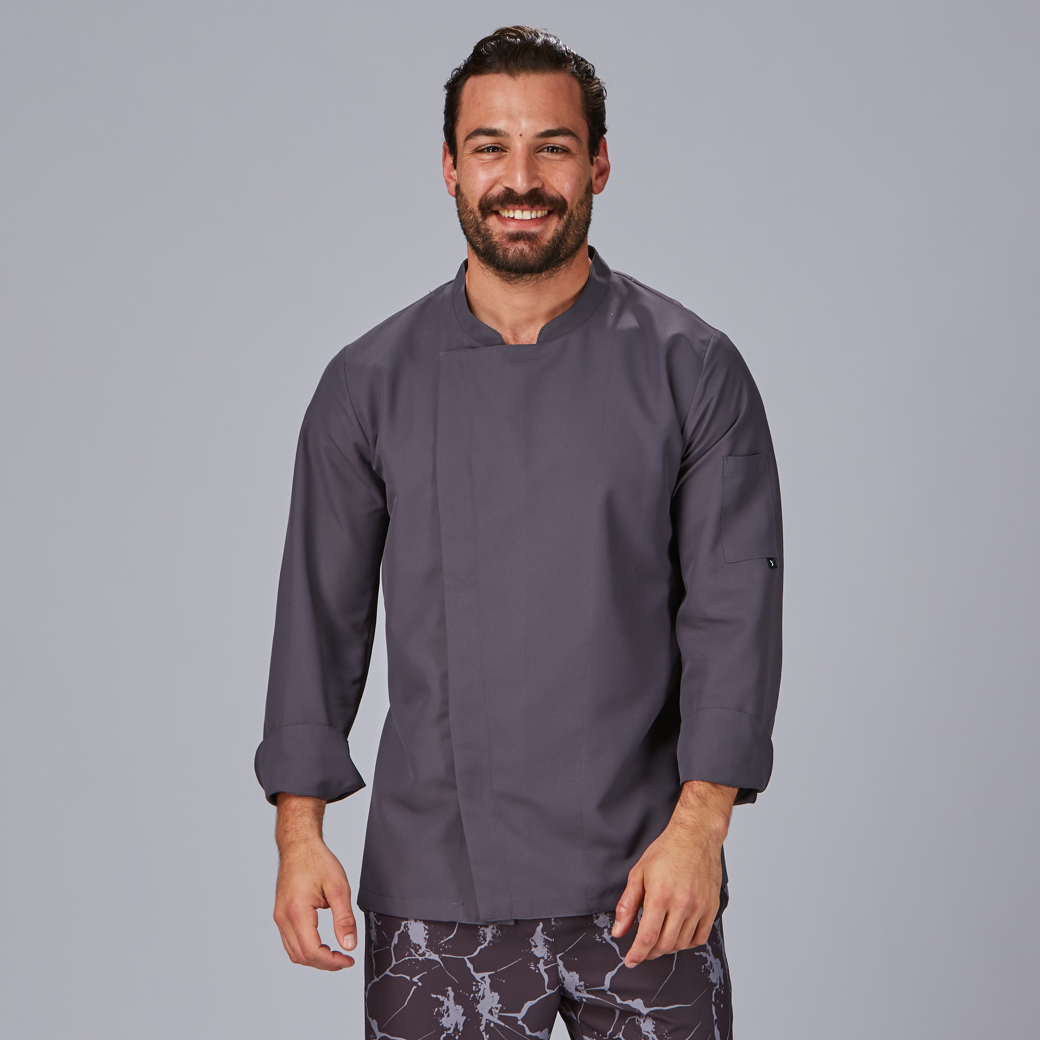 Chaqueta cocina microfibra Vidal - Imagen 5