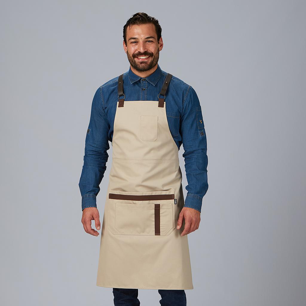 Delantal peto herrajes en piel 88X74 cm - Imagen 15