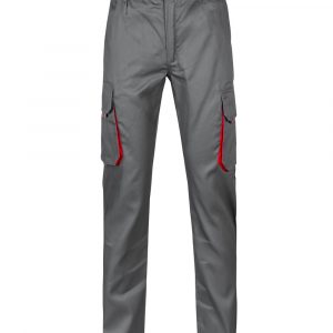 Pantalón bicolor multibolsillos