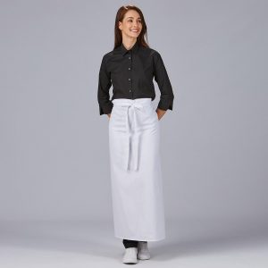 Delantal francés sin bolsillo 100x100 cm