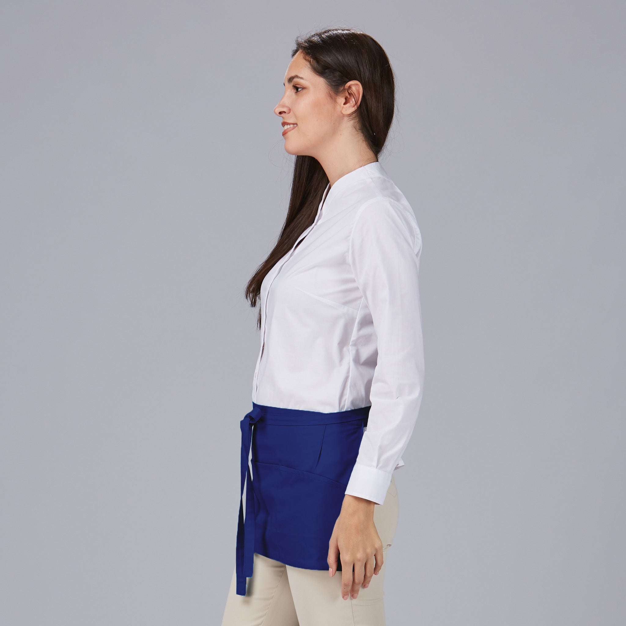 Delantal sin peto corto bolsillo 30x60 cm - Imagen 24