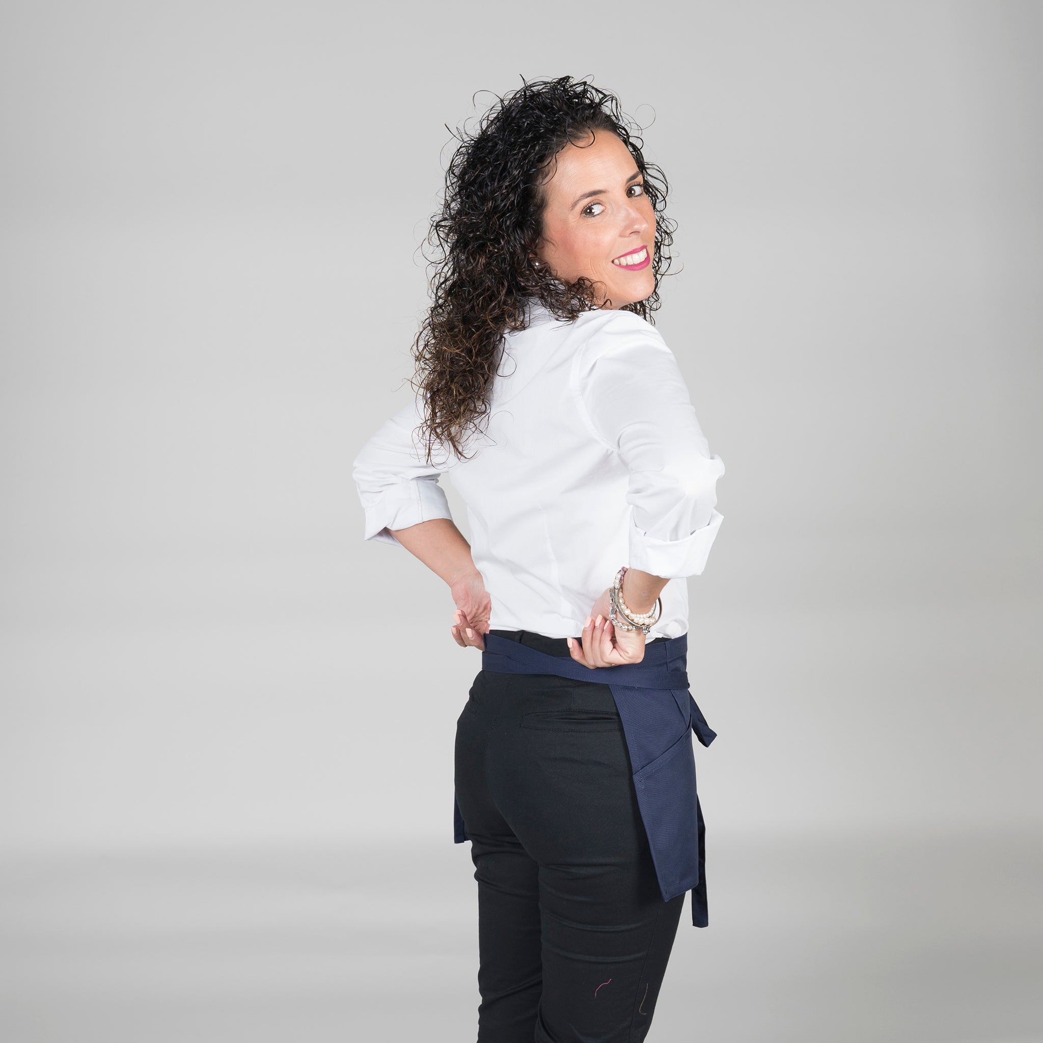 Delantal sin peto corto bolsillo 30x60 cm - Imagen 21