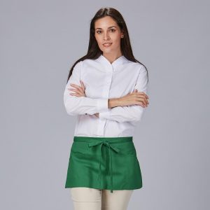 Delantal sin peto corto bolsillo 30x60 cm