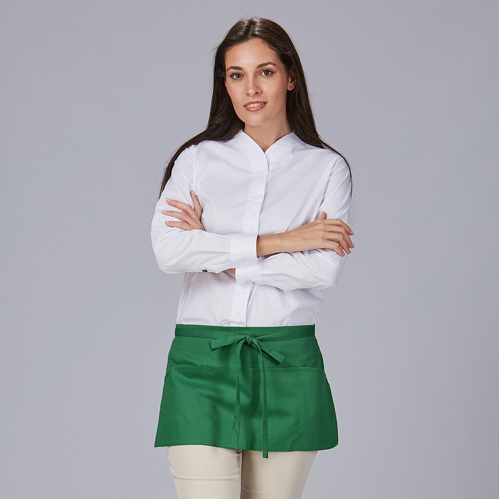 Delantal sin peto corto bolsillo 30x60 cm