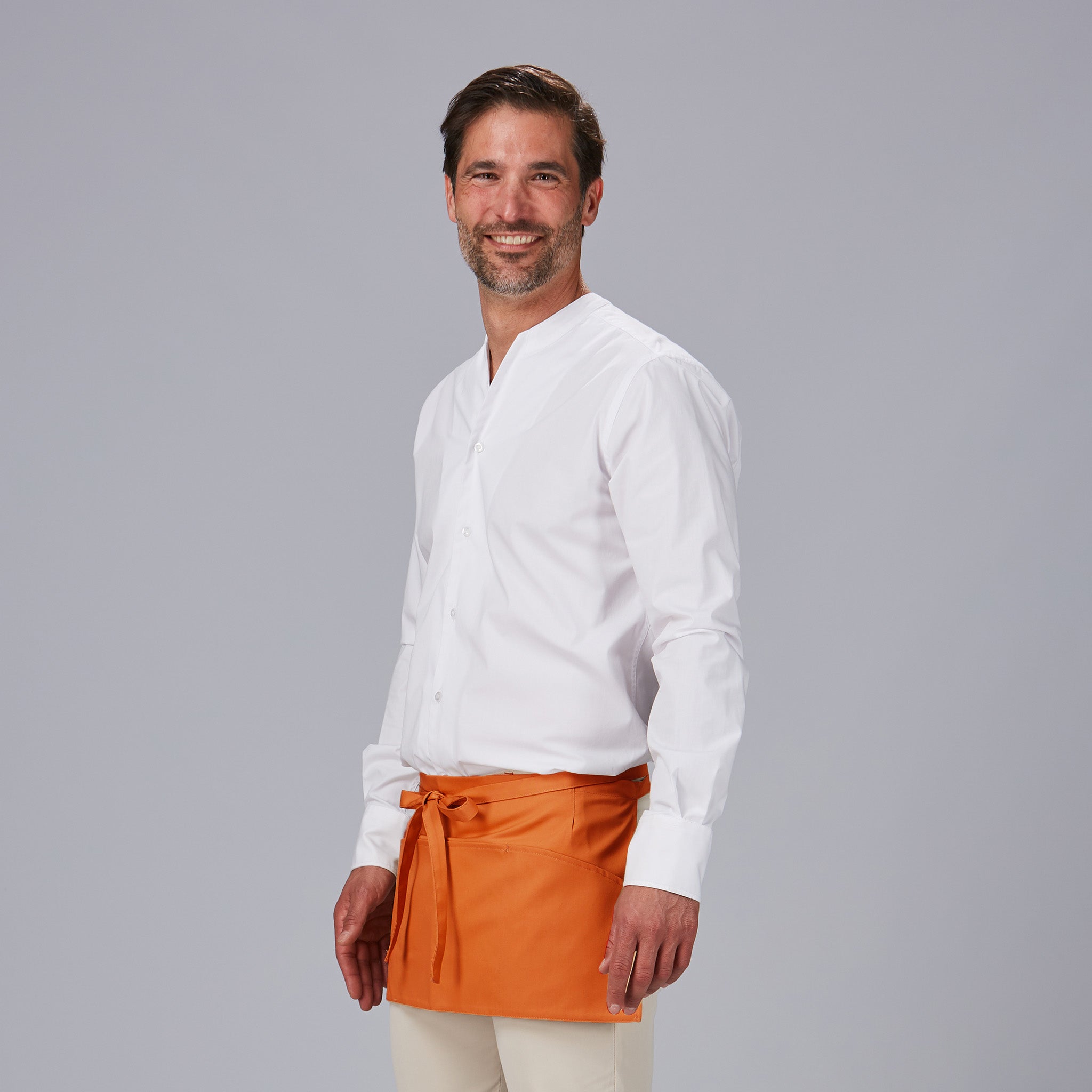 Delantal sin peto corto bolsillo 30x60 cm - Imagen 3