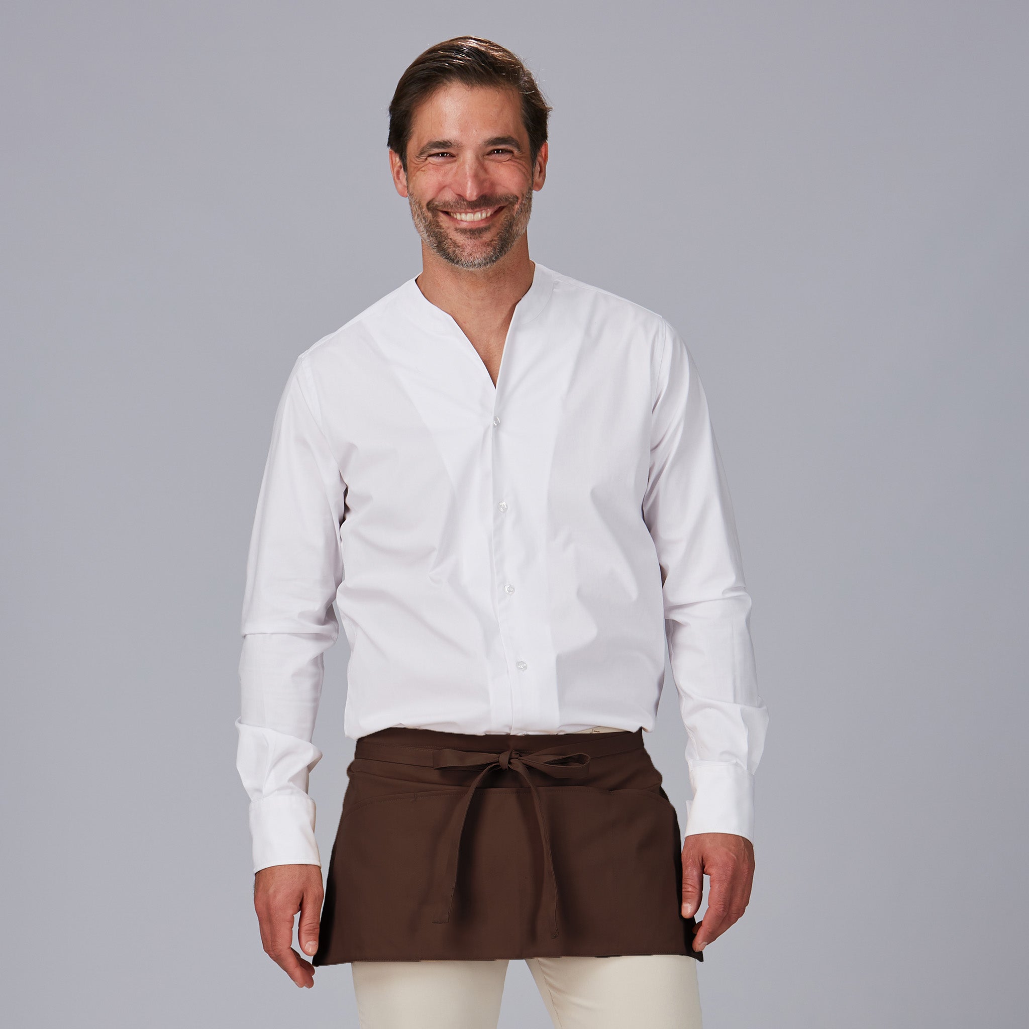 Delantal sin peto corto bolsillo 30x60 cm - Imagen 51