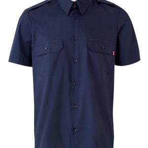 Camisa con galoneras manga corta