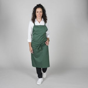 Delantal peto sin bolsillo 90x75 cm